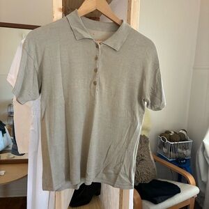 Calvin Klein Light Sage Short Sleeve Polo